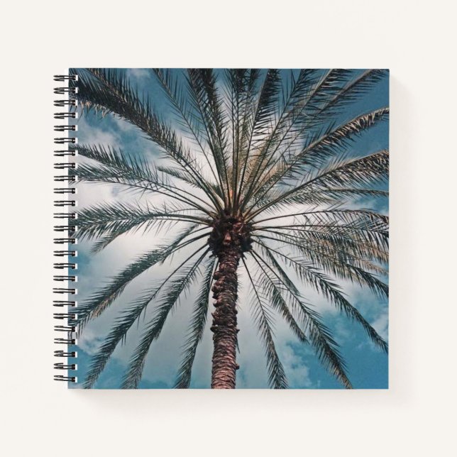 Palm tree - notebook (Front)