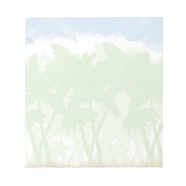 Palm Tree Notepad (Front)