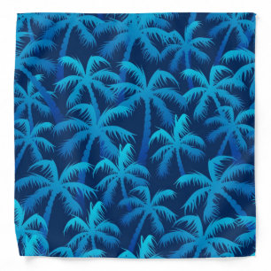 Palm tree pattern bandana