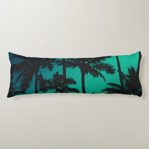 Palm Tree Pattern Body Pillow