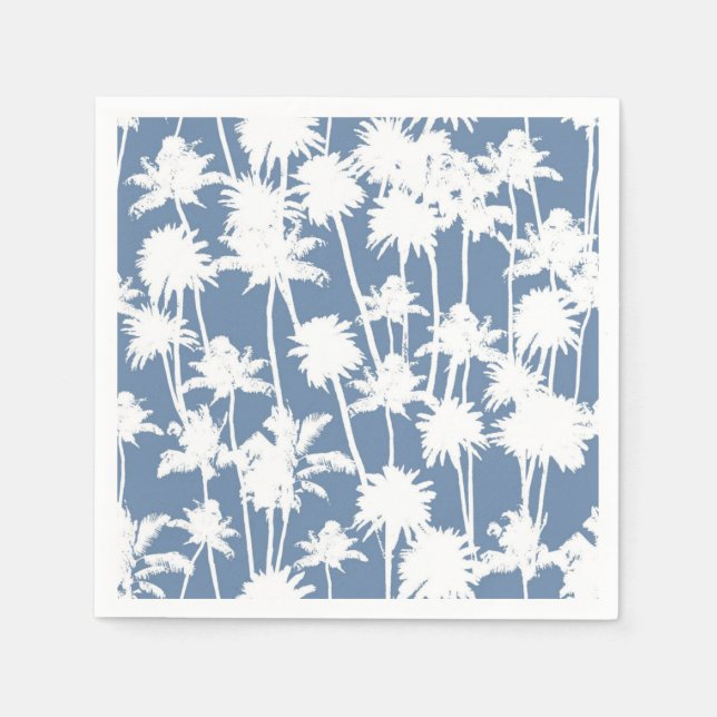 Palm tree pattern napkins (Front)