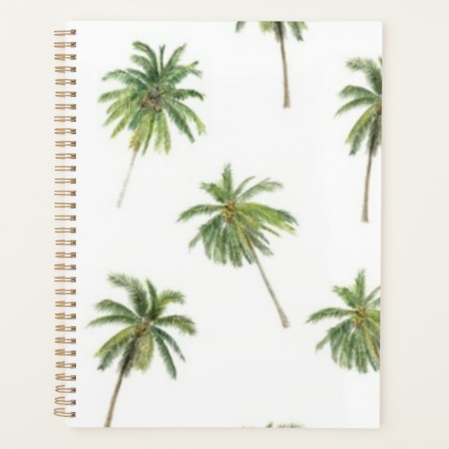 Palm tree pattern planner (Front)