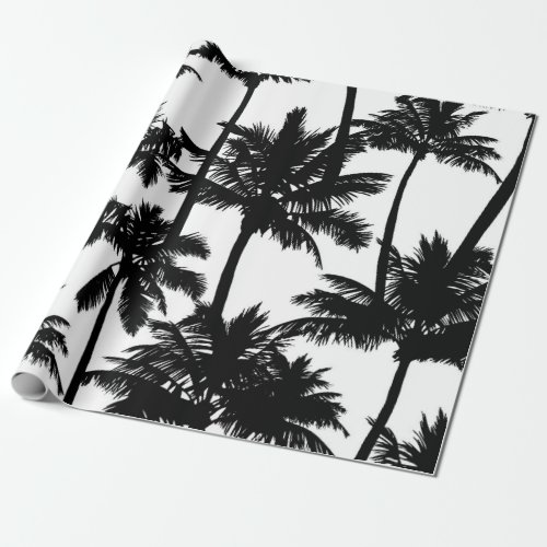 Palm Tree Pattern Wrapping Paper