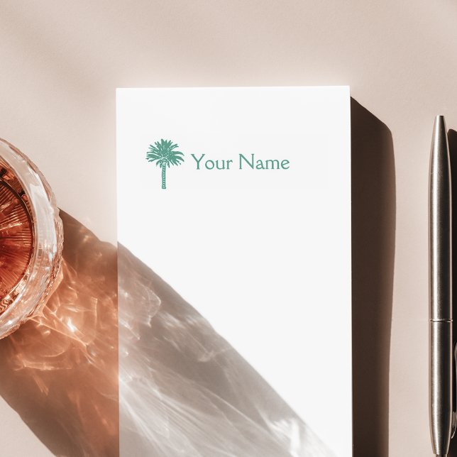 Palm Tree Personalized Pocket Stamp (Creator Uploaded)