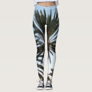 Palm Tree Photo Legging
