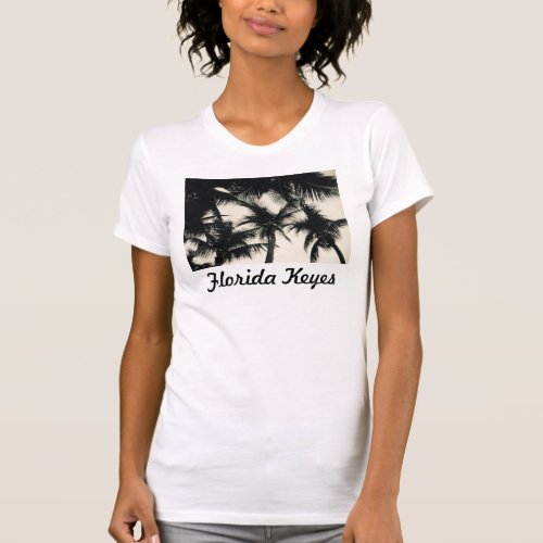 Palm Tree Photo Womens Long T_Shirt