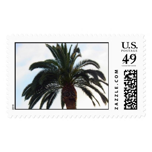 Palm Tree Postage Stamp | Zazzle