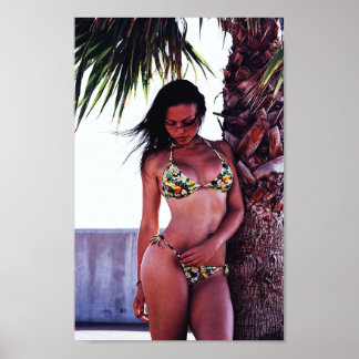 Palm Tree Princess Poster