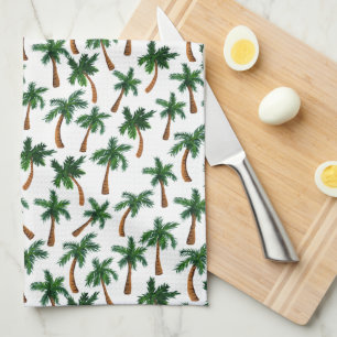 Palm Tree Print Towel