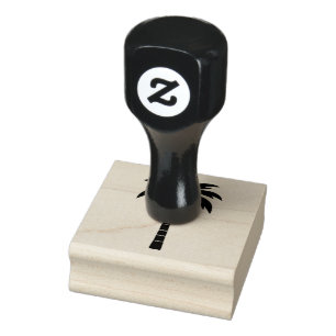 Palm Tree Rubber Stamp