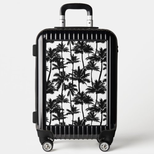 Palm Tree Shadow Pattern Luggage