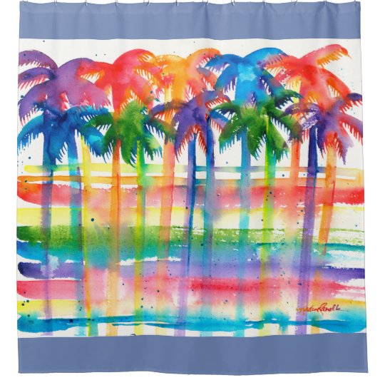Palm Tree Shower Curtain