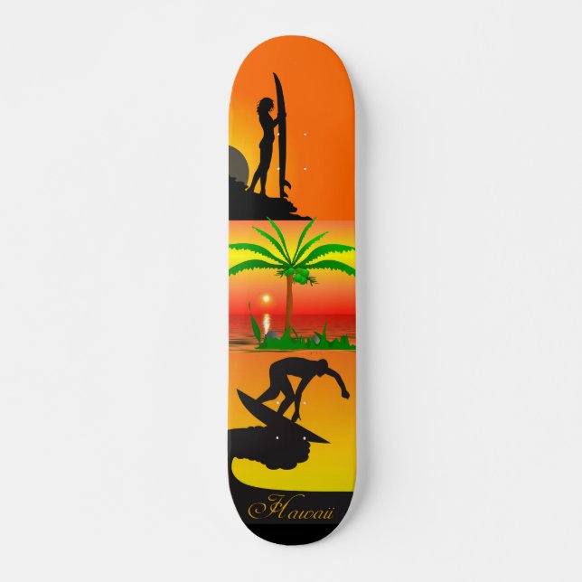 Palm Tree Skateboard (Front)