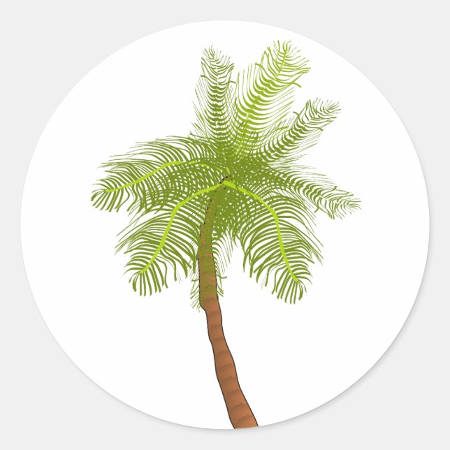 Palm Tree Sticker (Front)