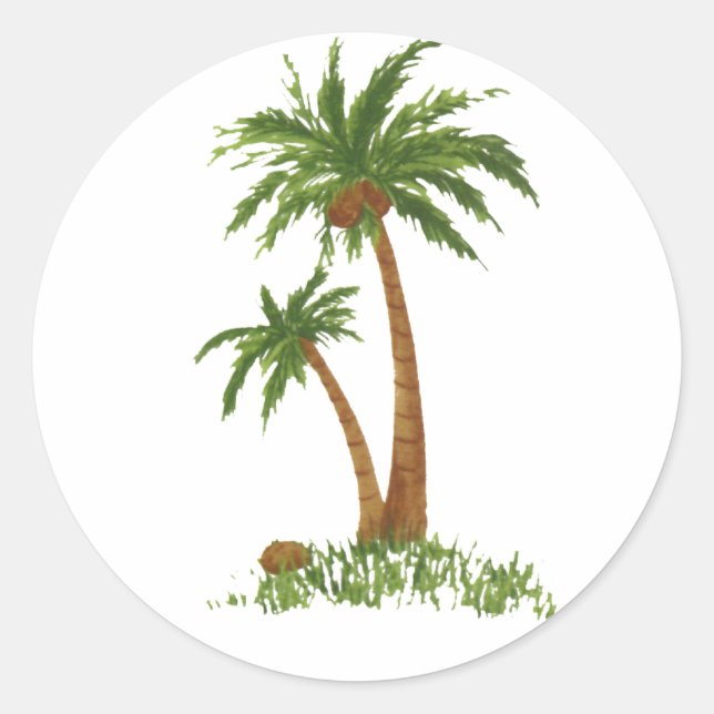 PALM TREE sticker (Front)