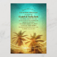 Palm Tree Sunset Beach Themed Bridal Shower