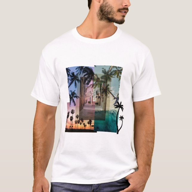 Palm tree t-shirt (Front)