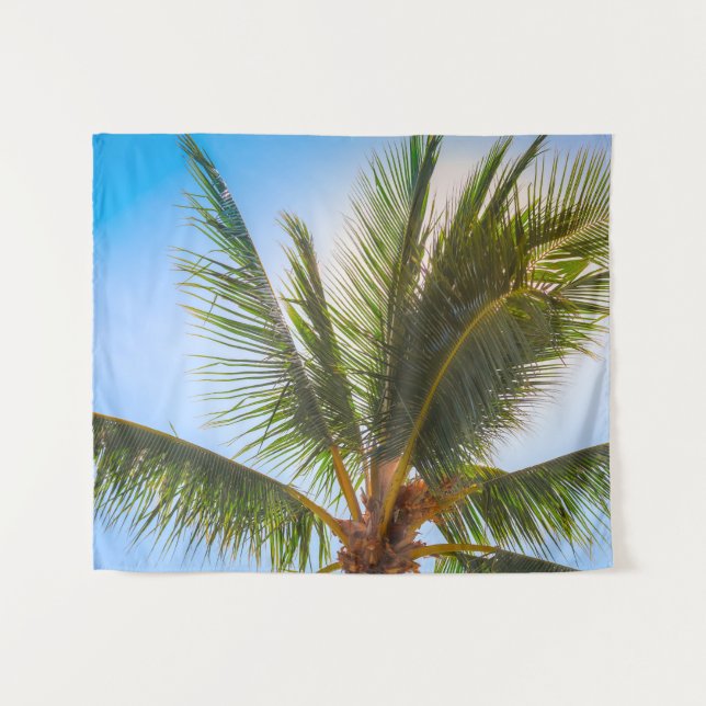 Palm Tree Tapestry (Front (Horizontal))