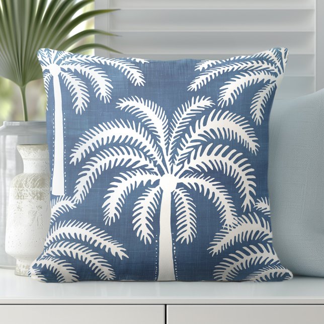 Palm Tree Throw Pillow (Creator Uploaded)