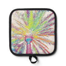 Palm Tree Tropical Exotic Cool Pop Art Design