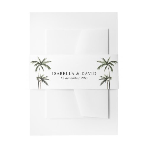Palm Tree Tropical Minimal Green Wedding  Invitation Belly Band - Palm Tree Tropical Minimal Green Wedding  Invitation Belly Band
You can edit/personalize whole Template.
If you need any help or matching products, please contact me. I am happy to create the most beautiful personalized products for you!