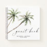 Palm Tree Tropical | Minimal Wedding Guest Book