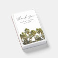 Palm Tree Tropical Wedding Favor Thank You Matches | Zazzle