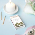 Palm Tree Tropical Wedding Favor Thank You Matches | Zazzle