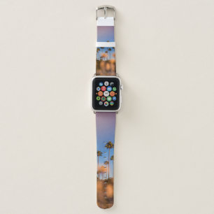 Palm tree under blue sky apple watch band