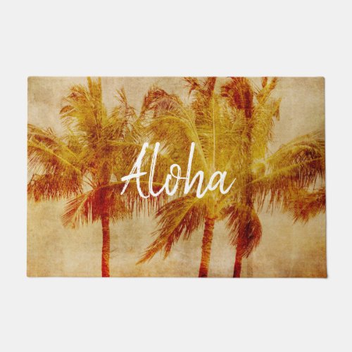 Palm Tree Vintage           Doormat