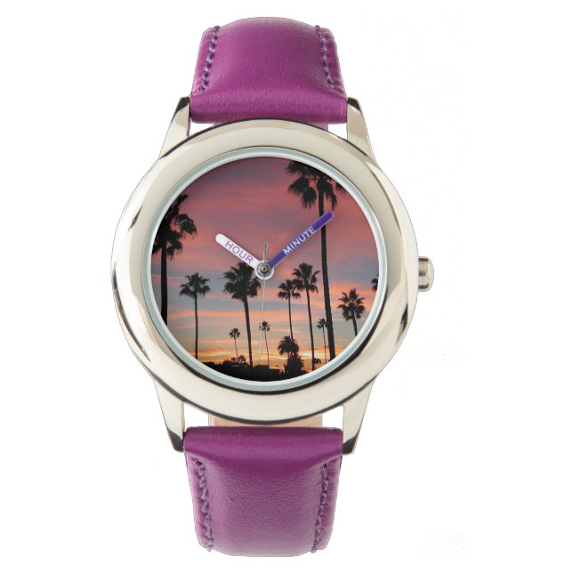 palm tree watch (Front)