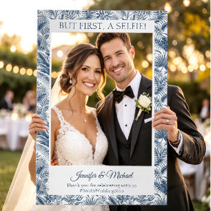 Palm Tree Wedding Photo Selfie Frame