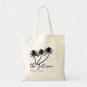 Palm Tree Wedding Welcome  Tote Bag