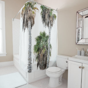 Palm Trees #3 #wall #art Shower Curtain