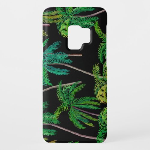 Palm Trees Acrylic Summer Pattern Case_Mate Samsung Galaxy S9 Case