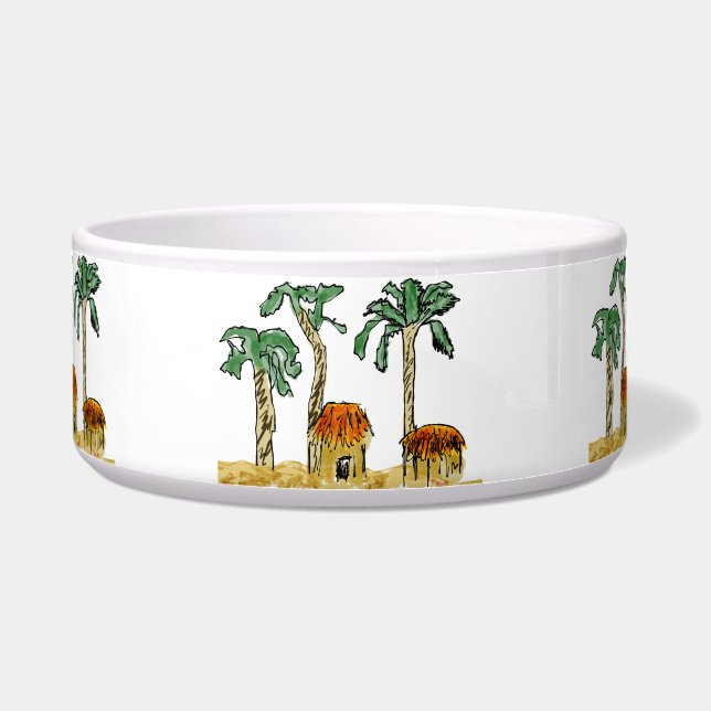 Palm Trees and Paradise Bowl (Front)