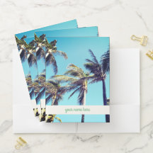 Palm Trees and '' Your Name Here "