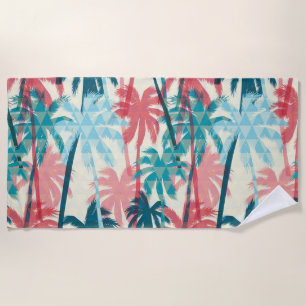 Palm Trees Beach Towel