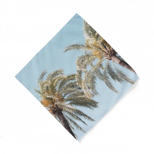 Palm Trees Beauty 4 tropical wall art  Bandana