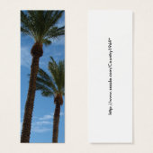 Palm Trees Bookmark (Front & Back)