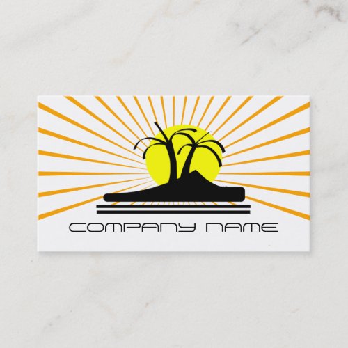 Palm Trees Business Cards