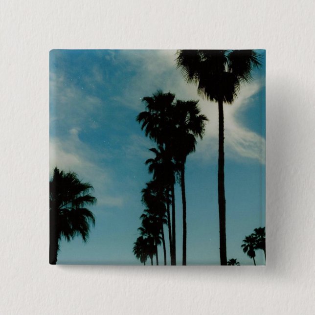 Palm Trees Button (Front)