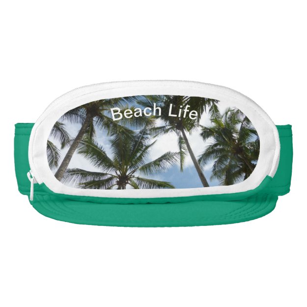 Palm Trees Cap-Sac Visor