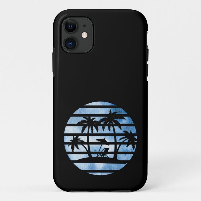 PALM TREES Case-Mate iPhone CASE (Back)