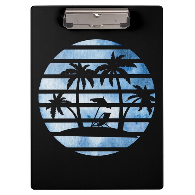 PALM TREES CLIPBOARD (Front)