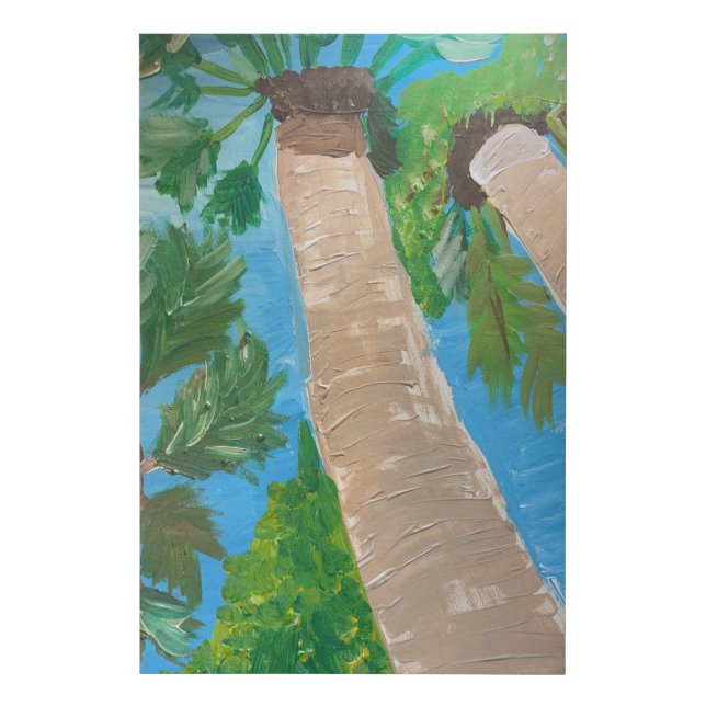 Palm Trees 🌴  Faux Canvas Print (Front)