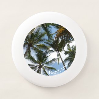 Palm Trees Frisbee