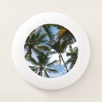 Palm Trees Frisbee by Edelhertdesigntravel at Zazzle