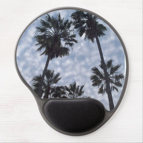 palm trees gel mouse pad