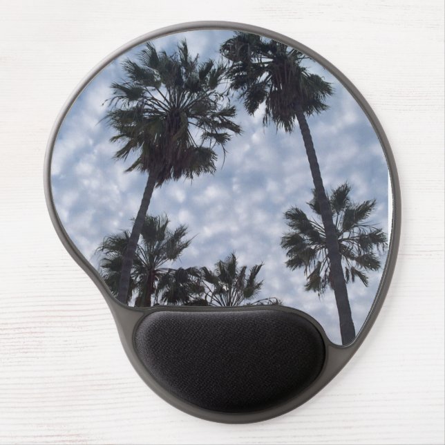 palm trees gel mouse pad (Front)